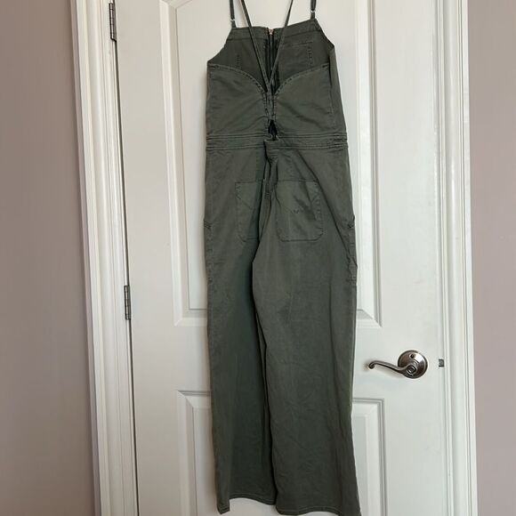 EUC Hudson jeans Leverage Khaki Jumpsuit (size medium) - Picture 7 of 10